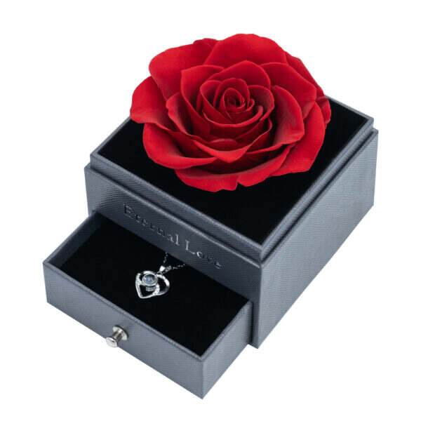 Preserved Rose Arcylic Box (75 boxes pack) - Image 2