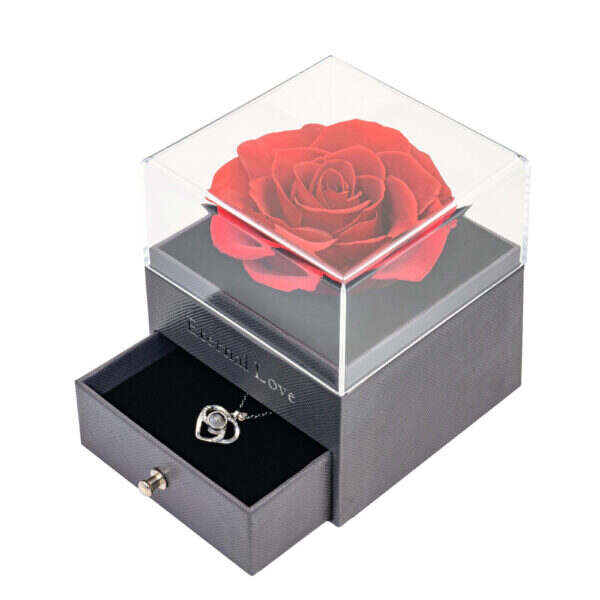 Preserved Rose Arcylic Box (75 boxes pack)