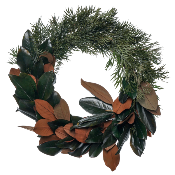 Magnolia Leaves and Silk Oak Wreath (4 pcs pack/2 pcs pack)